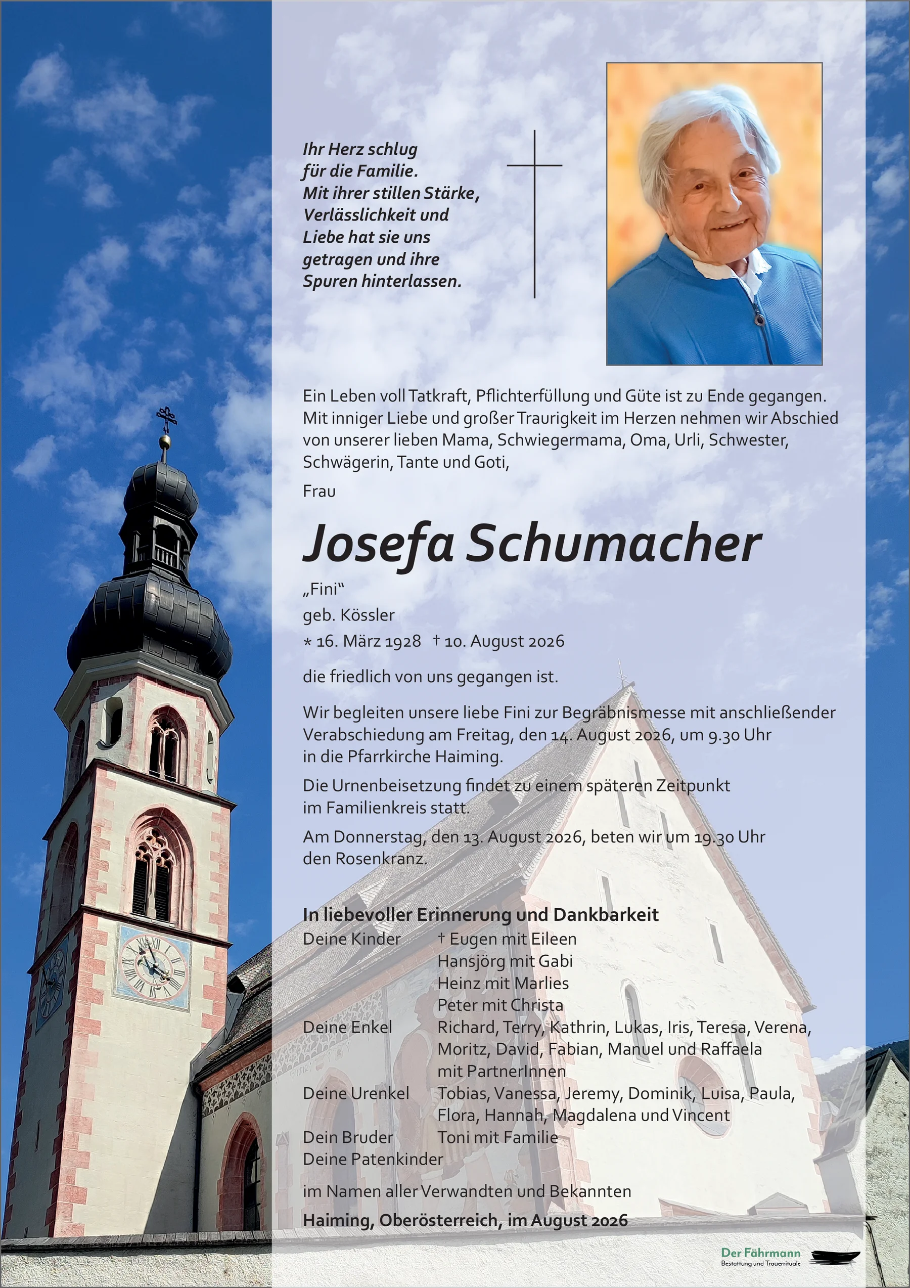 Parte Josefa Schumacher