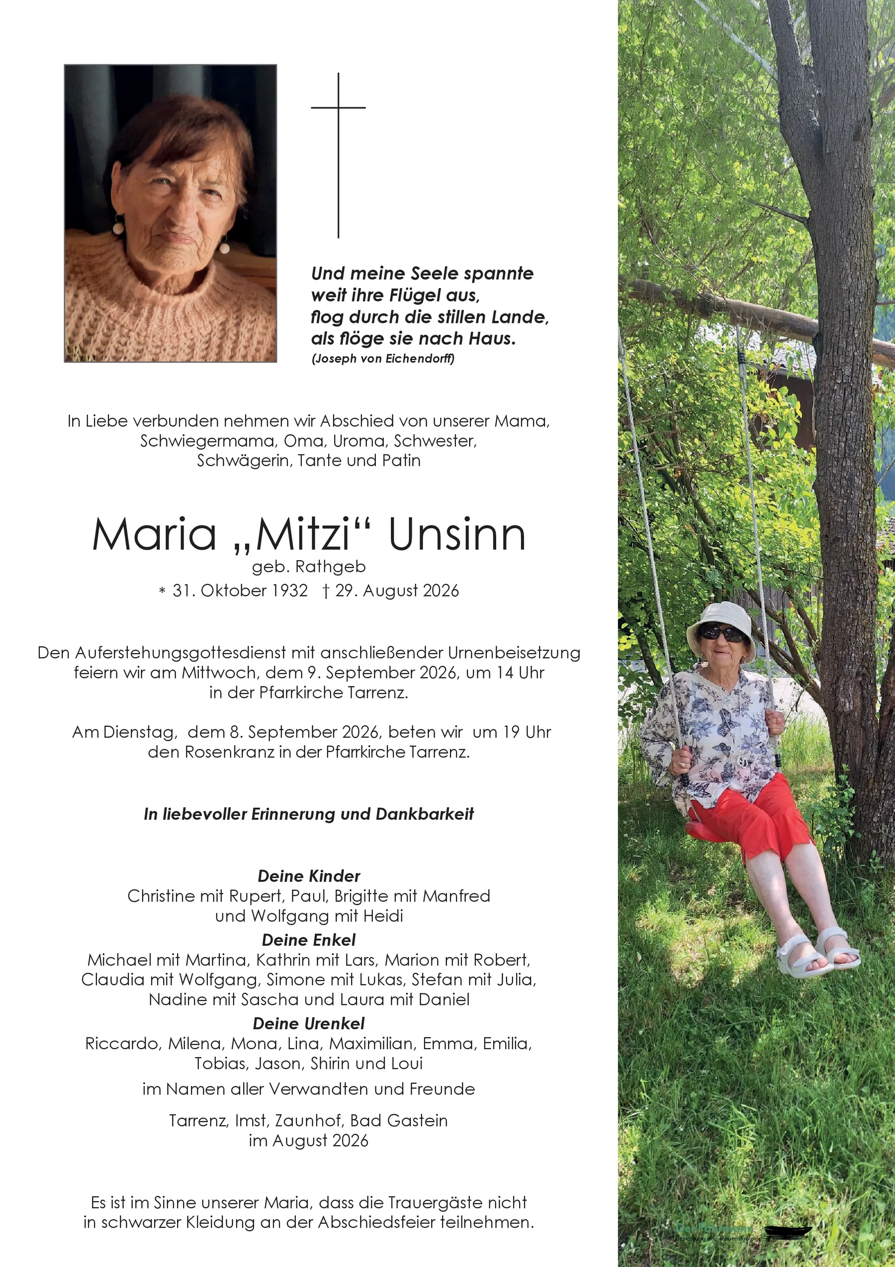 Parte Maria Unsinn