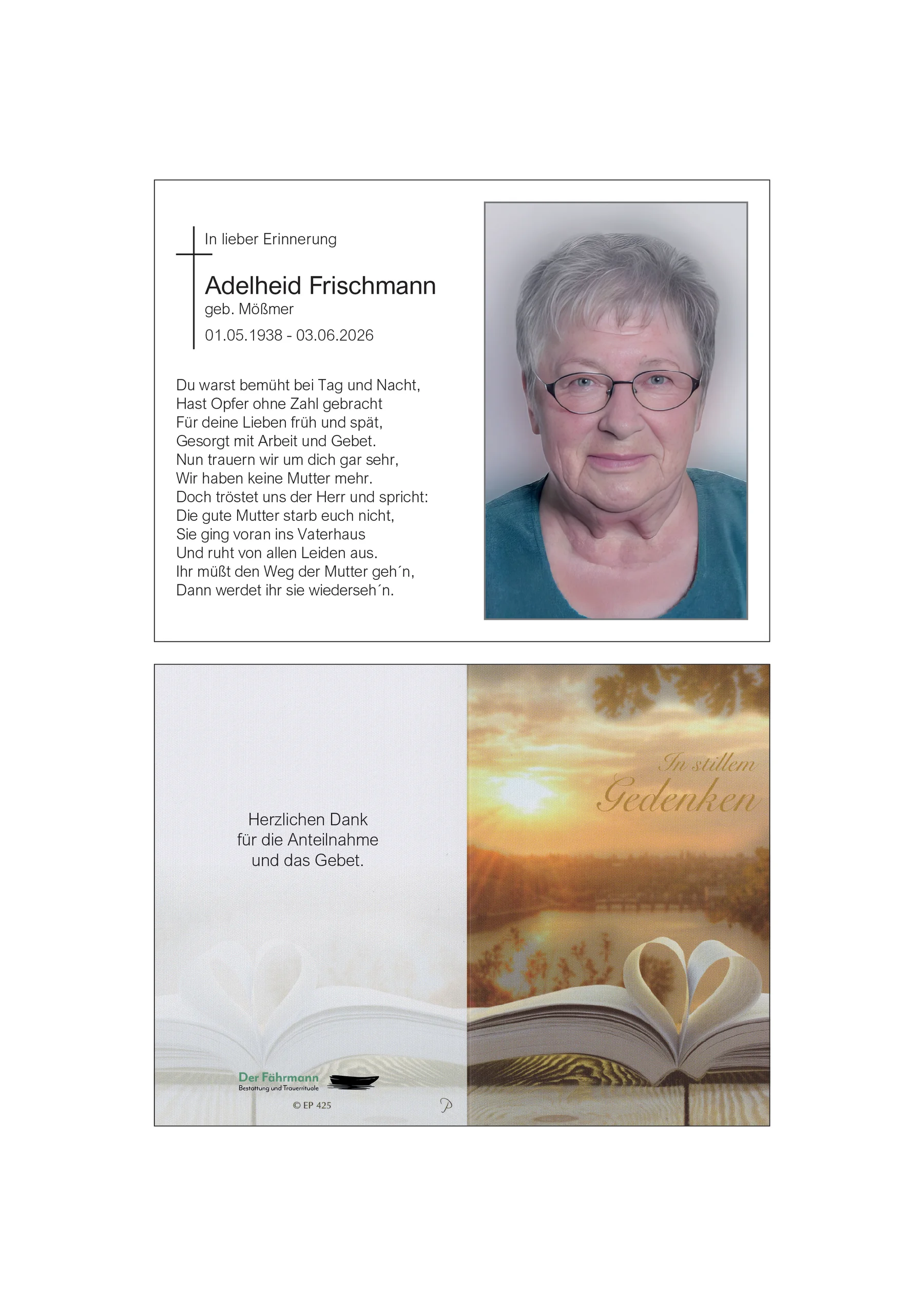 Portrait Adelheid Frischmann