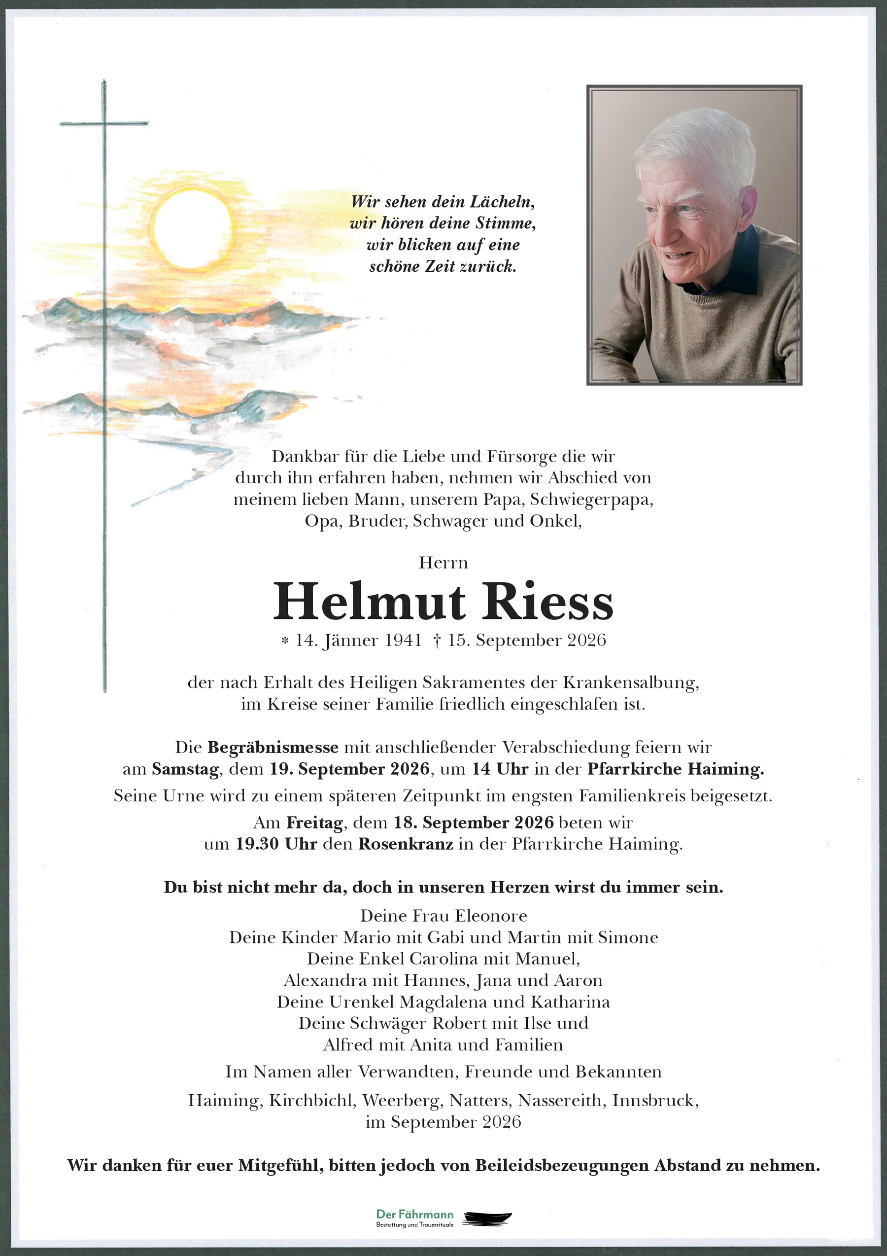 Parte Helmut Riess