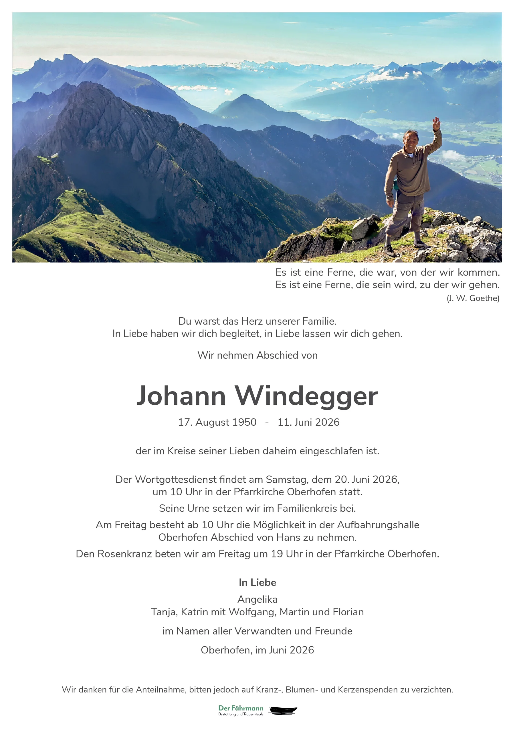 Parte Johann Windegger