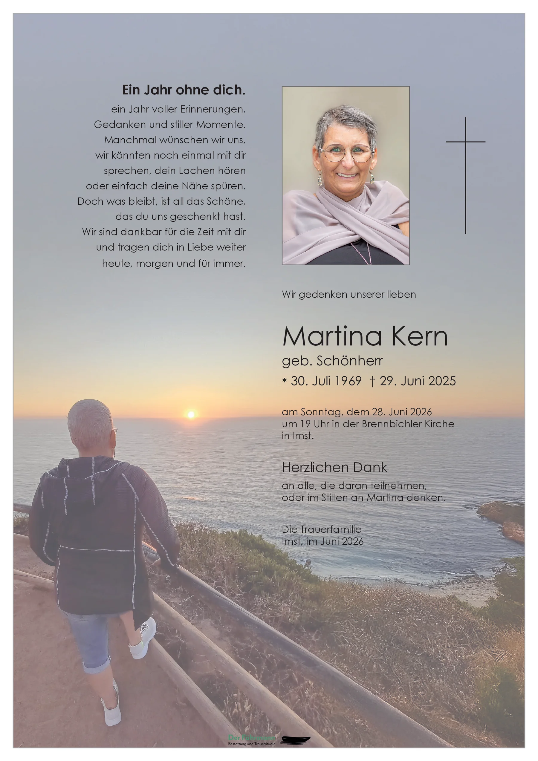 1. Jahrtag Martina Kern