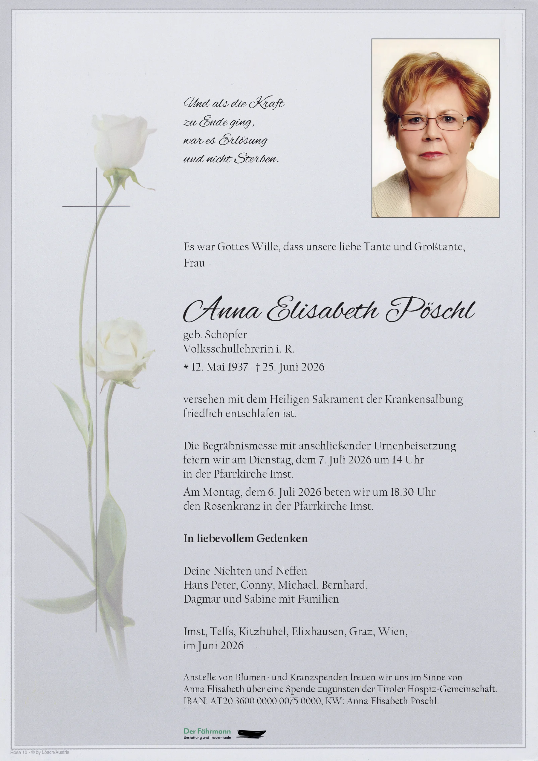 Parte Anna Elisabeth Pöschl